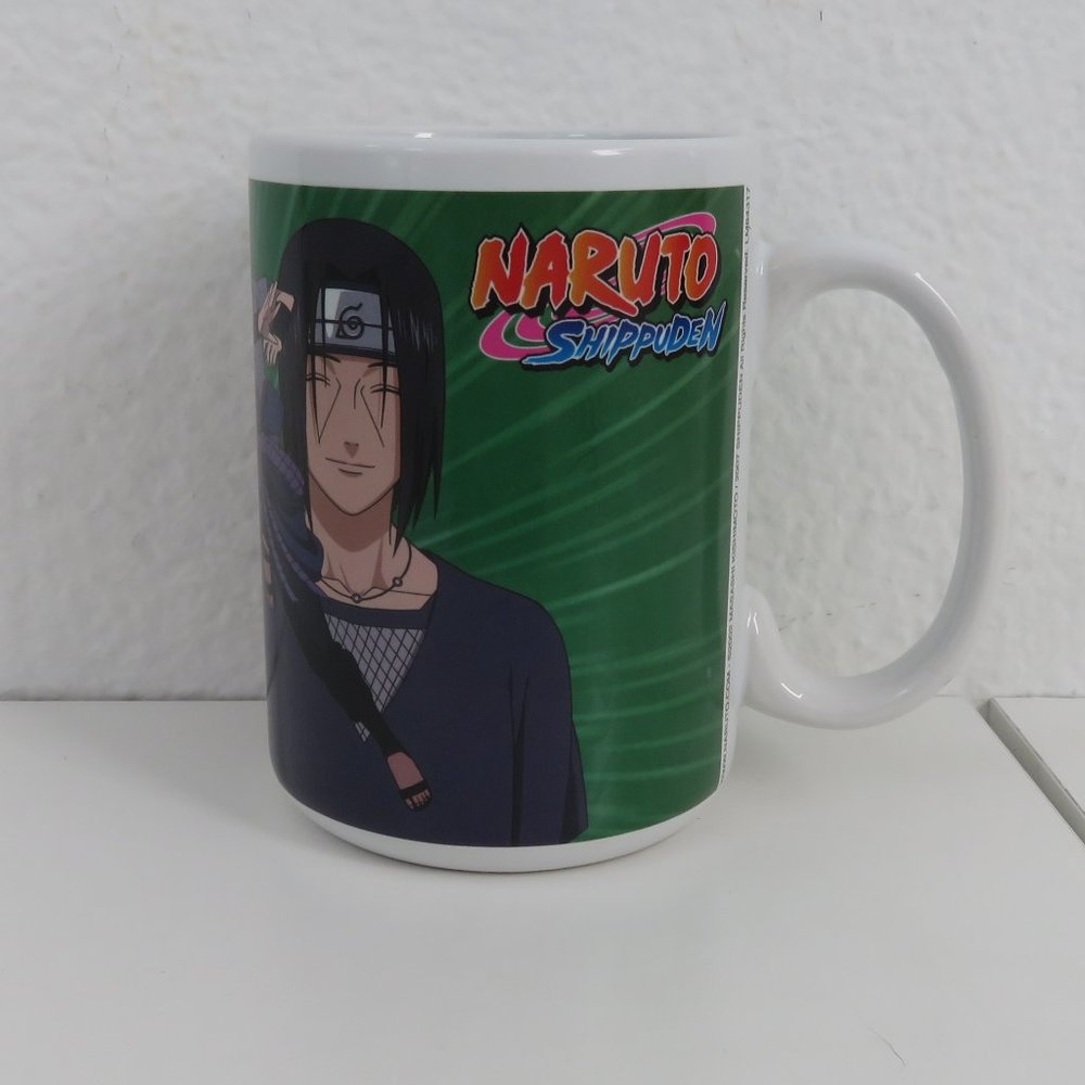 Naruto Shippuden black mug with C handle ABYstyle